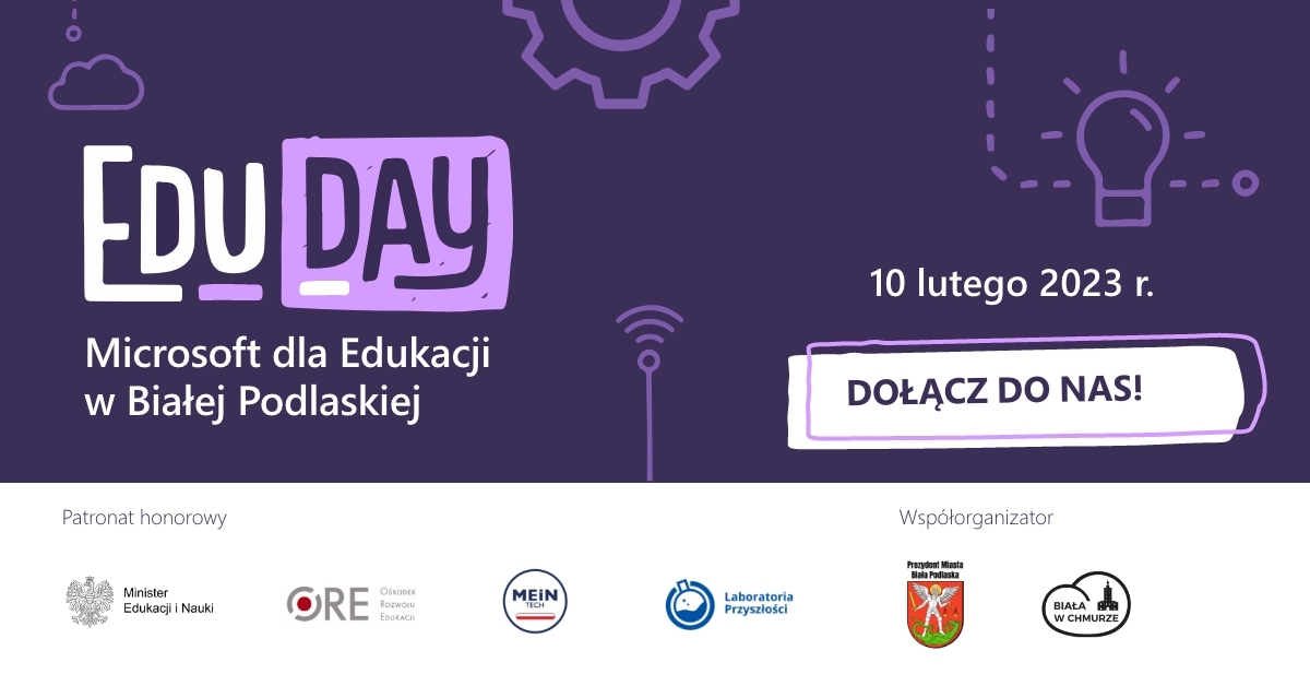 EduDay Microsoft dla Edukacji w Białej Podlaskiej już 10 lutego