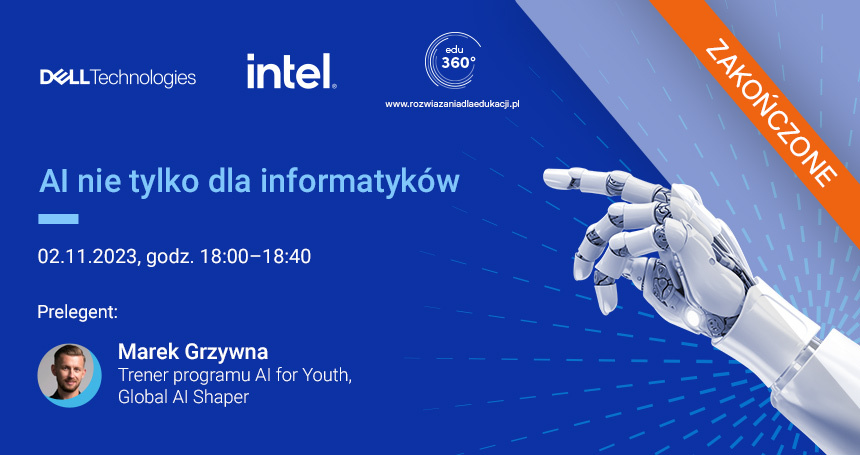 Webinar: AI nie tylko dla informatyków